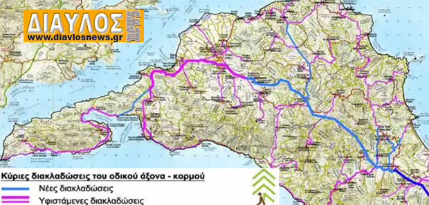 Φάνης Σπανός: Χρηματοδότηση 1.045.000 € για διακλαδώσεις  του νέου οδικού άξονα Στροφυλιά - Ιστιαία
