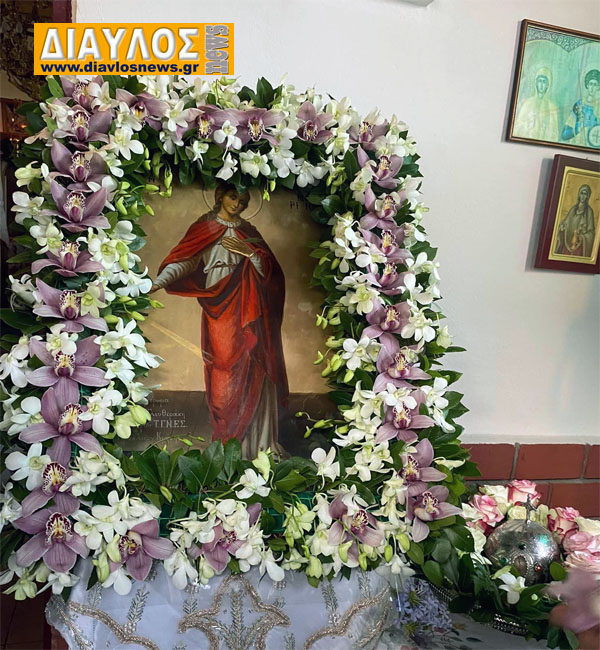 (VIDEO) Ήλια Αιδηψού: Περιφορά της Ιεράς Εικόνας της Αγίας Μαρίνας