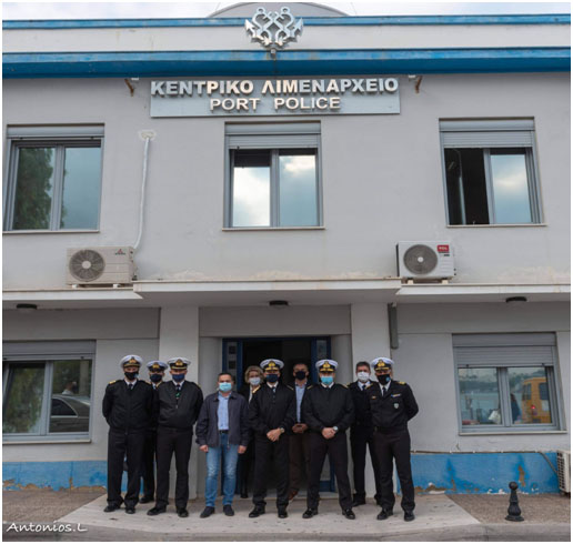  Επίσκεψη Αρχηγού Λιμενικού Σώματος – Ελληνικής Ακτοφυλακής στο Κεντρικό Λιμεναρχείο Χαλκίδας και Λιμεναρχείο Καρύστου