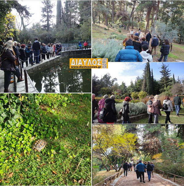 Ο Μ.Ε. Σύλλογος Νεοπυργιωτών Ευβοίας στον Βοτανικό Κήπο Διομήδους