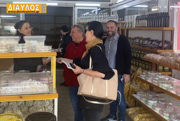 Περιοδεία του Μίλτου Χατζηγιαννάκη σε Λίμνη, Μαντούδι και Προκόπι.