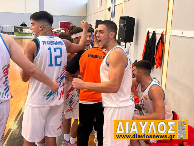 Στην κορυφή με νίκη-θρίαμβο! Τελεθριακός-ΠΑΠΕΛ 85-65