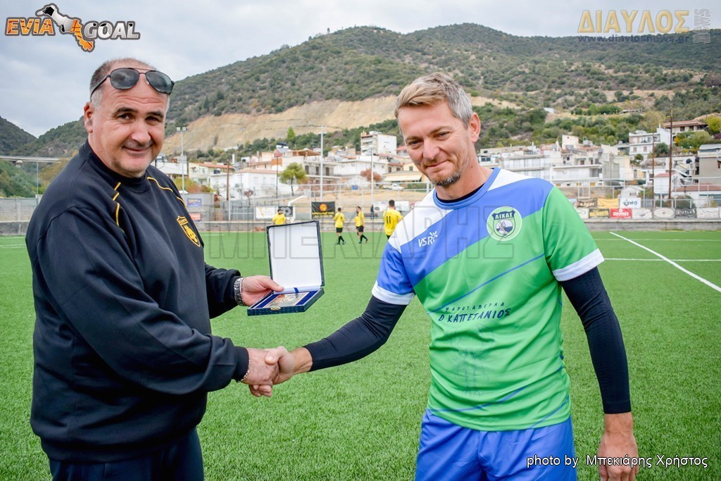 ΑΕΚ Ν.ΠΥΡΓΟΥ: Τίμησε τον βετεράνο Βασίλη Αρετσίνη 