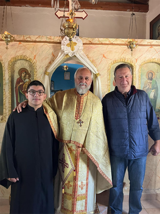 Τελέσθηκε σήμερα, Σάββατο 9 Νοεμβρίου 2024, η Πανηγυρική Θεία Λειτουργία στον Ι. Ναό Αγίου Νεκταρίου & Αγιας Κυριακής στο Ρεμα Αναβρας