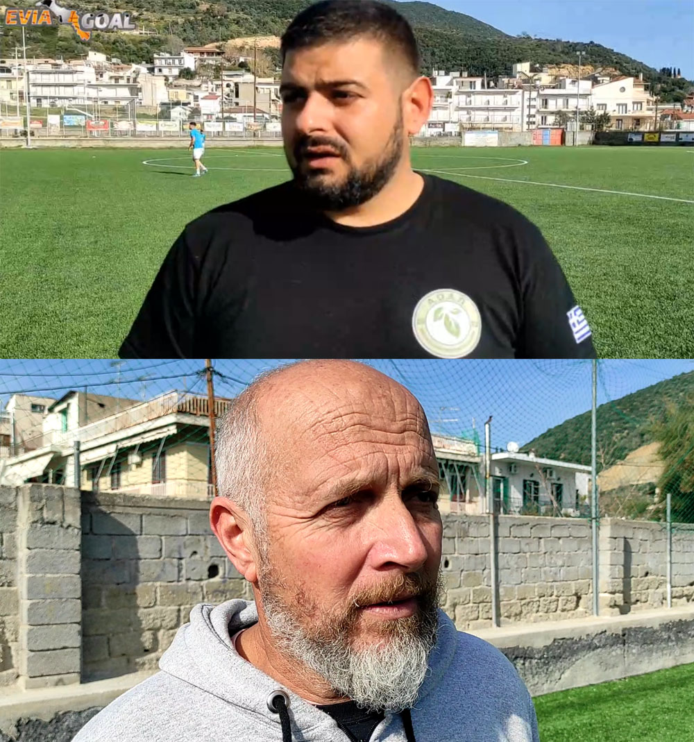ΑΕΚ Νέου Πύργου - Αναγ. Πάλιουρα: Δηλώσεις προπονητών