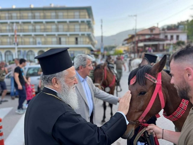 Ο Ιππικός Όμιλος «Τελέθριον» τίμησε τη συμπλήρωση 100 χρόνων του Οσίου Ιωάννου του Ρώσσου 