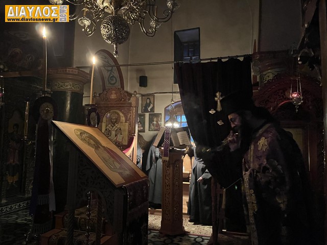 30-4-2024  ΑΓΙΑ ΚΑΙ ΜΕΓΑΛΗ ΤΡΙΤΗ - ΙΕΡΑ ΜΟΝΗ ΑΓΙΟΥ ΓΕΩΡΓΙΟΥ ΗΛΙΩΝ