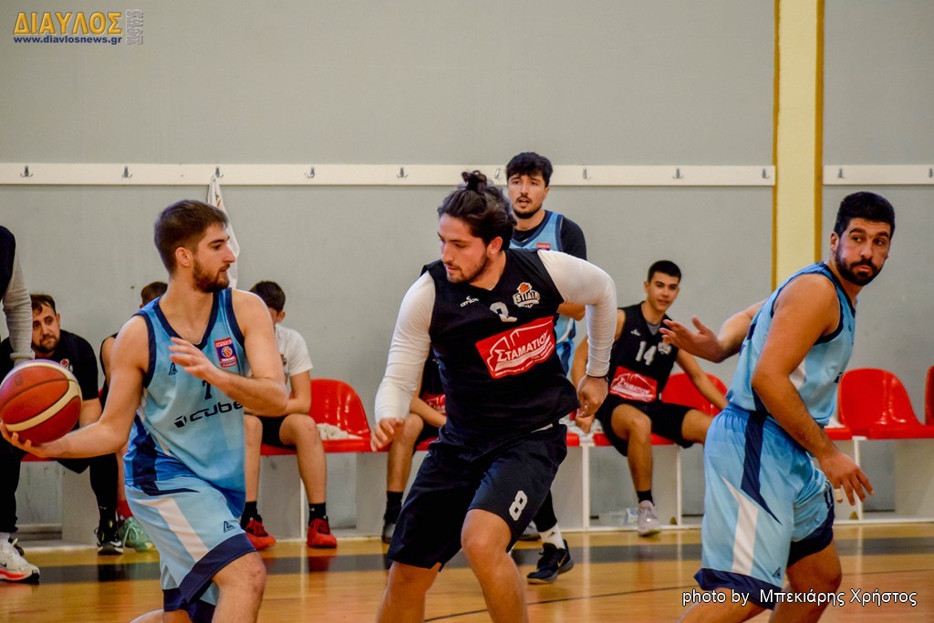 ΦΩΤΟΡΕΠΟΡΤΑΖ:  Ακαδημία Ιστιαίας-Πρωτέας Λαμίας 64-62  