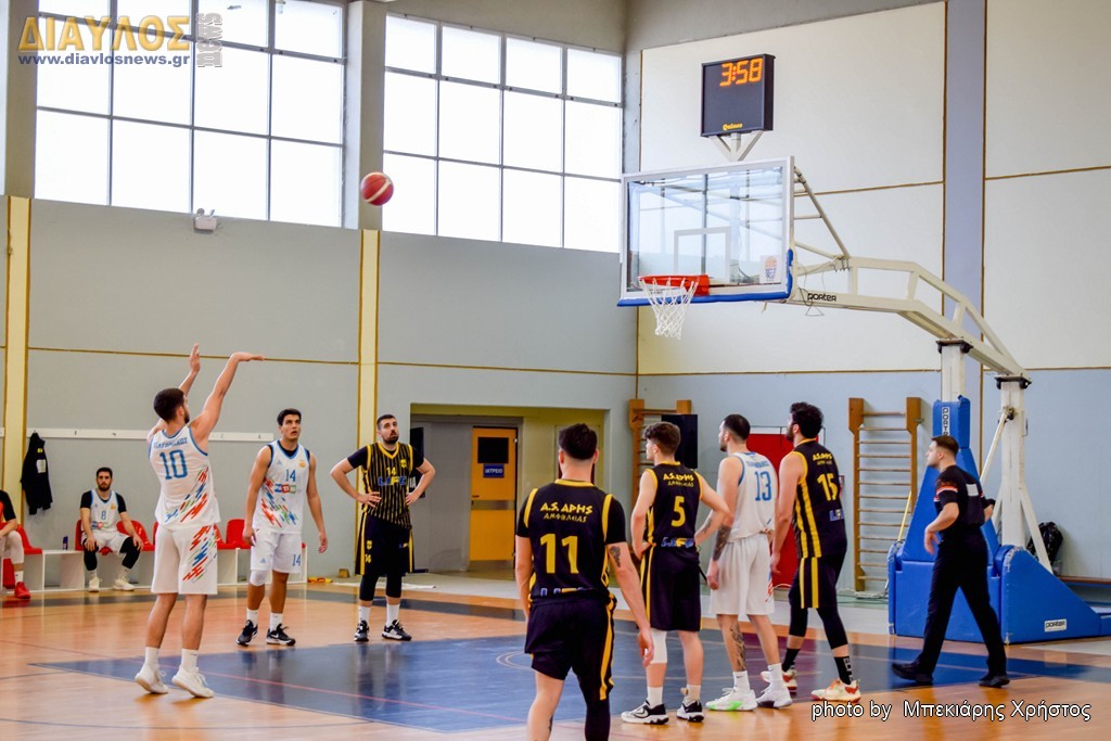 ΦΩΤΟΡΕΠΟΡΤΑΖ : Τελεθριακός-Άρης Αμφίκλειας 79-63