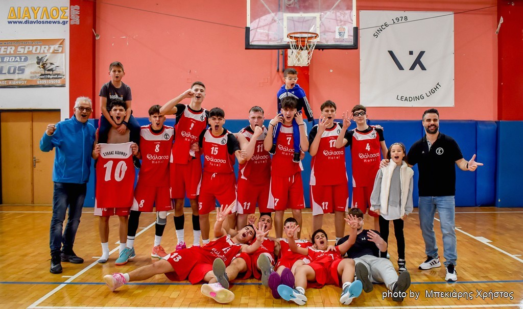 ΕΦΗΒΩΝ Γ’ ΦΑΣΗ: Πρόκριση στο final-4! Σύλλας-Άρης Θήβας 97-87