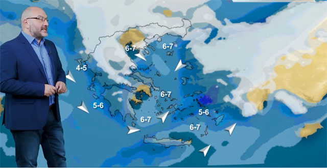 Δελτίο Καιρού με τον Σάκη Αρναούτογλου -   29/1/2024